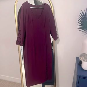 Black halo work dress size 8